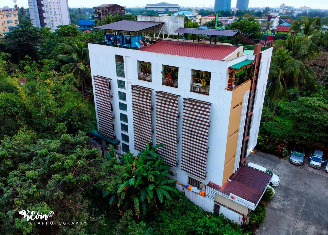Green Paradise Hotel Yangon Exterior foto